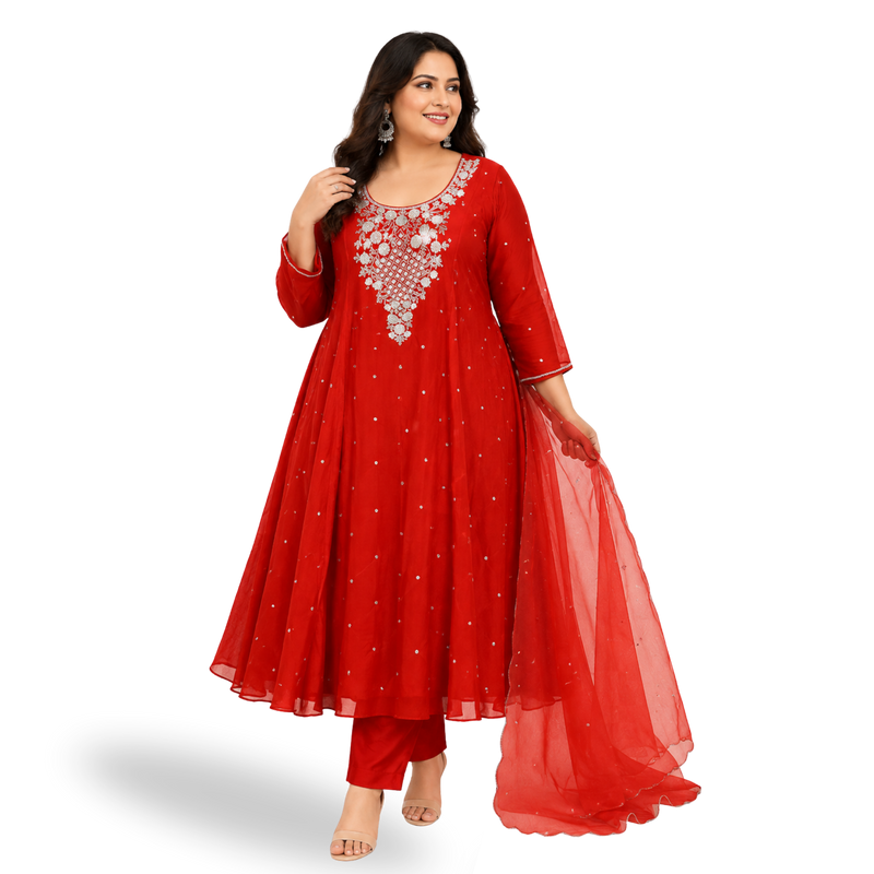 Plus Size 3 pc Suit