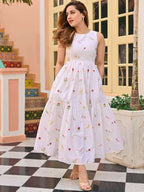 Floral Breeze Cotton Frock