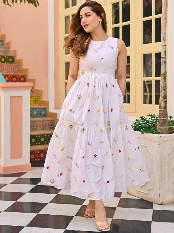 Floral Breeze Cotton Frock