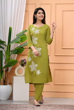 Designer Embroidered Kurthi