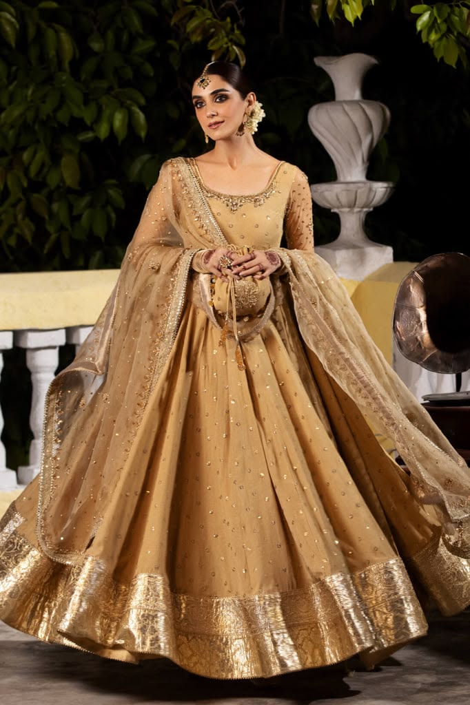 Golden Grace Party Wear