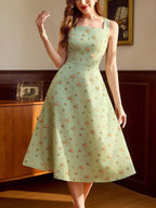 Summer Bloom A-Line Frock