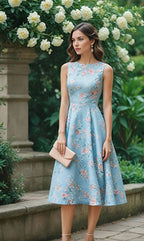 Summer Bloom A-Line Frock