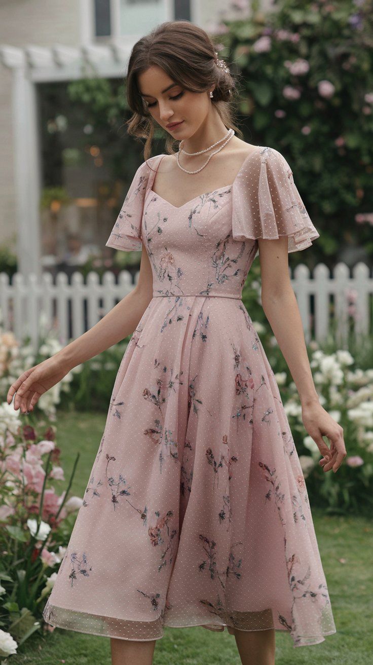 Vintage Rose Maxi Frock