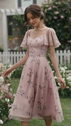 Vintage Rose Maxi Frock