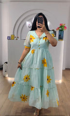 Blossom Curve Frock