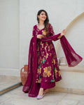 Graceful Floral Kurthi